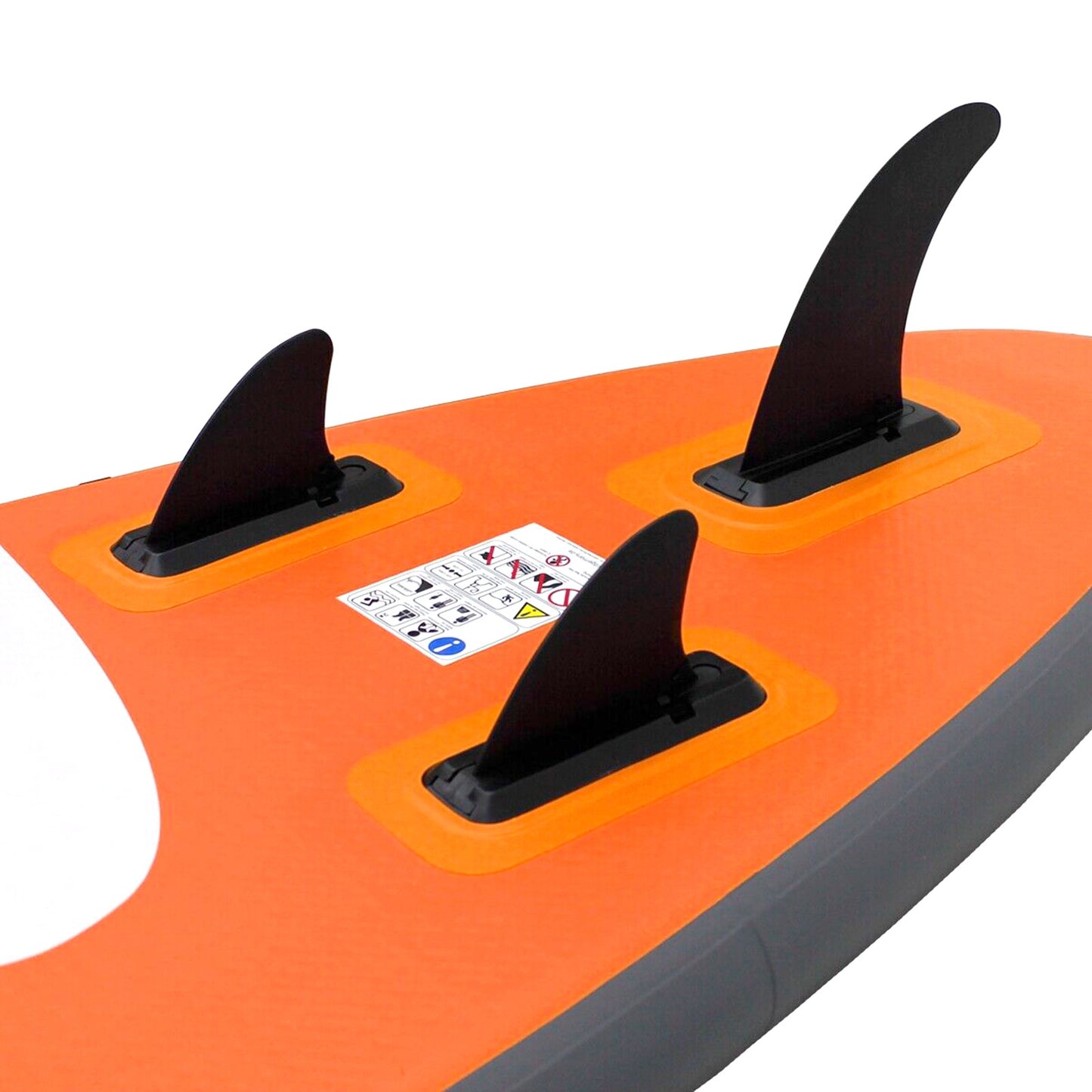 TGO Gear Inflatable Stand Up Paddle Board Orange Mako